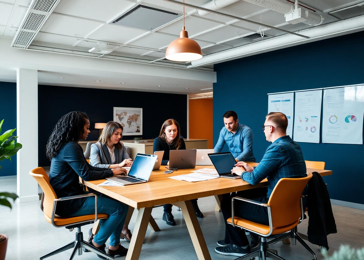 Teksutra strategists reviewing campaign performance together